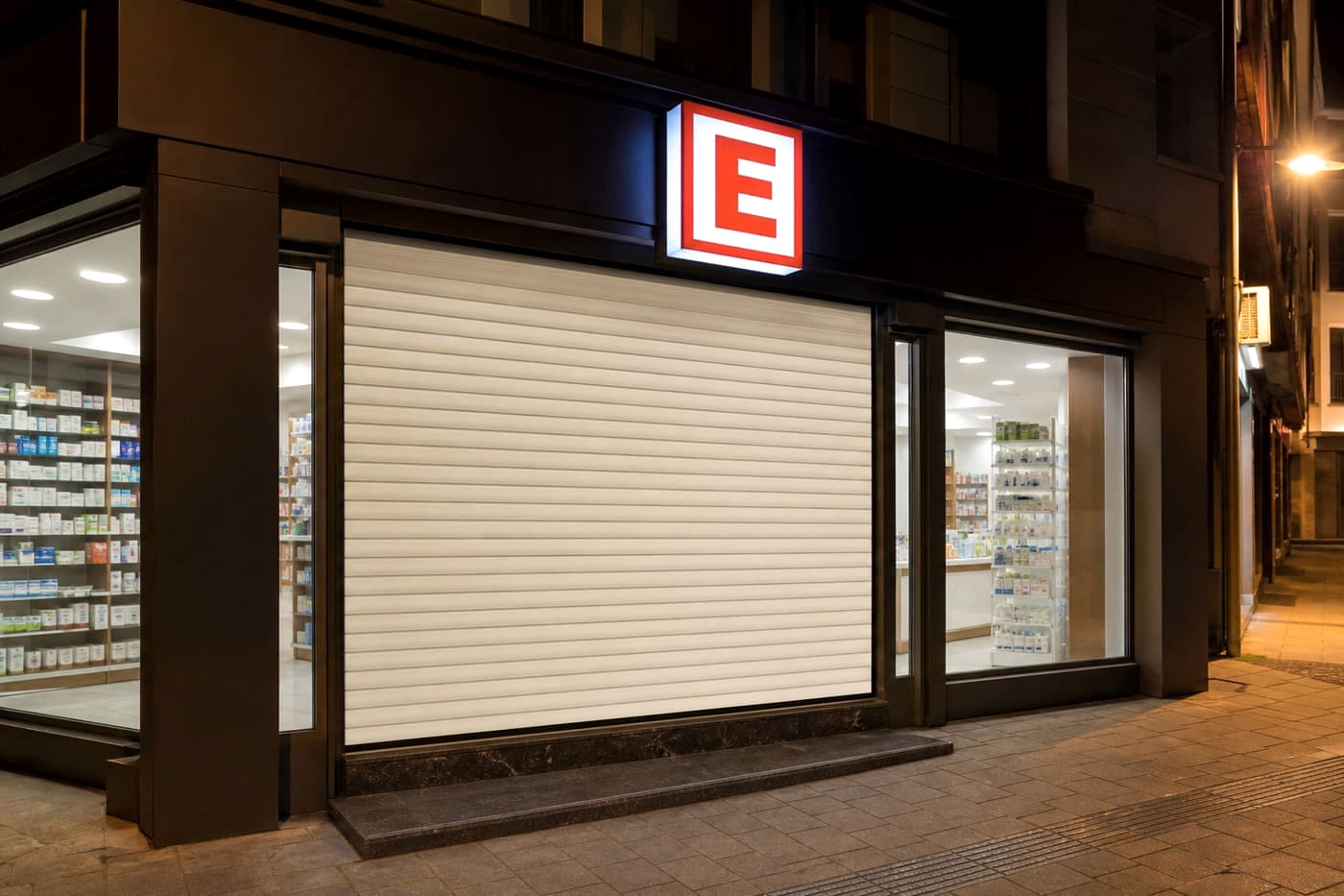 Eczane & Butik İçin Otomatik Kepenk — Kepenk Merkezi otomatik kepenk